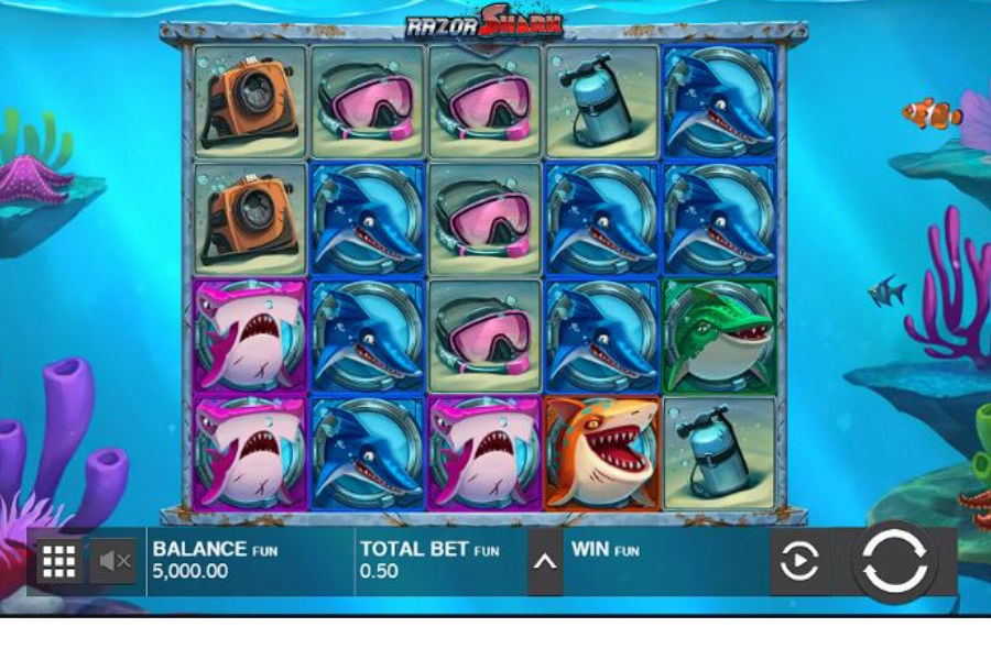 demo play of razor shark slot